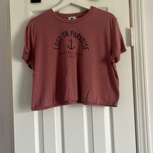 Crystal Beach Cropped Shirt